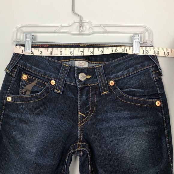 True Religion Midrise Bootcut Flare Jeans Sz 27 - Picture 7 of 10